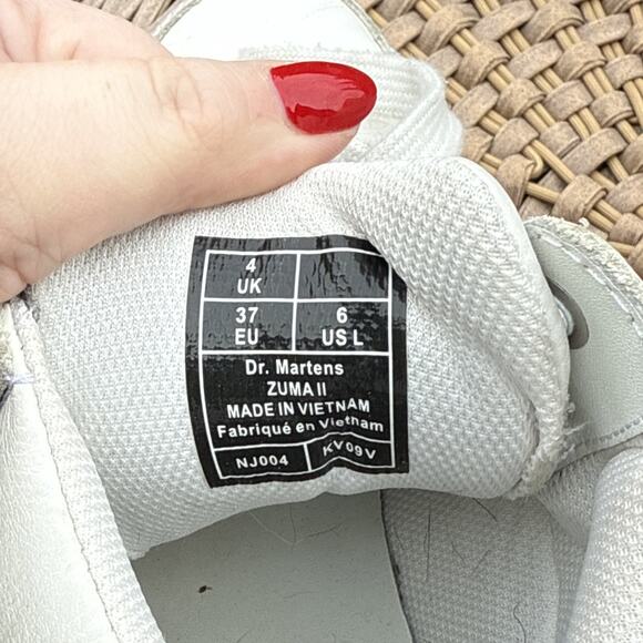 Dr. Martens Zuma II Women's 6 Ankle Lace-Up Strap White Zuma II UK 4 EU 37 - Picture 12 of 16